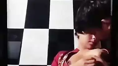 TikTok influencer squeezes his GF’s juicy boobs on camera