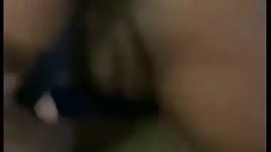 Big ass grinding girlfriend in hardcore sex with cum drink
